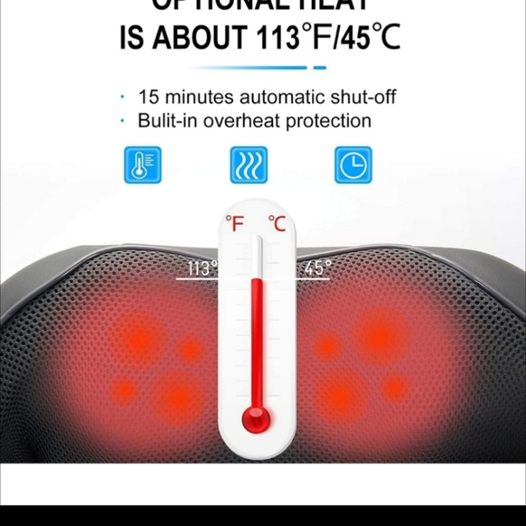 NWOT Deestop Neck and Shoulder Heat Messager - Picture 3 of 15